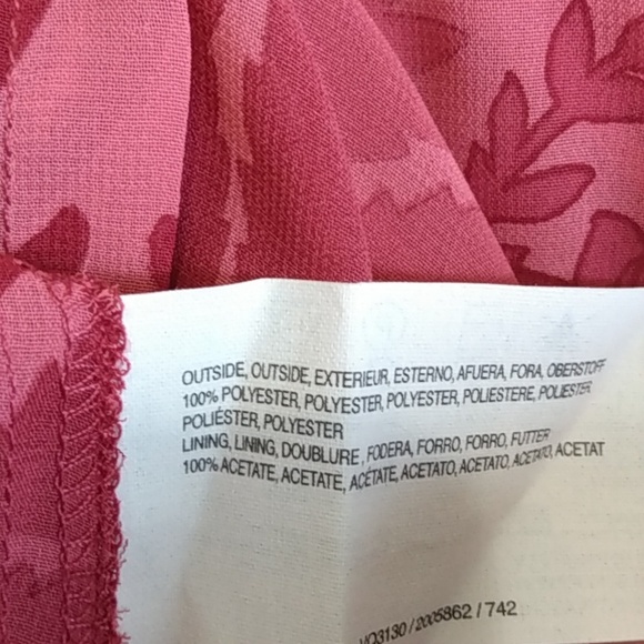 ESPRIT Collection Floral Sheer Top Blouse M - Picture 13 of 14